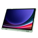 Samsung Galaxy Tab S9 Uyumlu Kılıf Zore Tri Folding Kalem Bölmeli Standlı Kılıf - 6