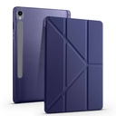 Samsung Galaxy Tab S9 Uyumlu Kılıf Zore Tri Folding Kalem Bölmeli Standlı Kılıf - 11
