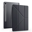 Samsung Galaxy Tab S9 Uyumlu Kılıf Zore Tri Folding Kalem Bölmeli Standlı Kılıf - 13