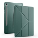 Samsung Galaxy Tab S9 Uyumlu Kılıf Zore Tri Folding Kalem Bölmeli Standlı Kılıf - 14