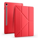 Samsung Galaxy Tab S9 Uyumlu Kılıf Zore Tri Folding Kalem Bölmeli Standlı Kılıf - 16