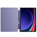 Samsung Galaxy Tab S9 Uyumlu Kılıf Zore Tri Folding Kalem Bölmeli Standlı Kılıf - 18