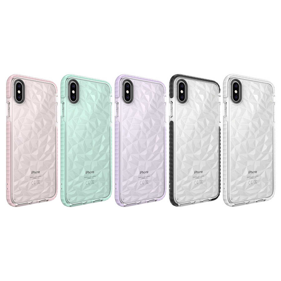 Apple iPhone XS Max Uyumlu Kılıf Zore Buzz Kapak - 1