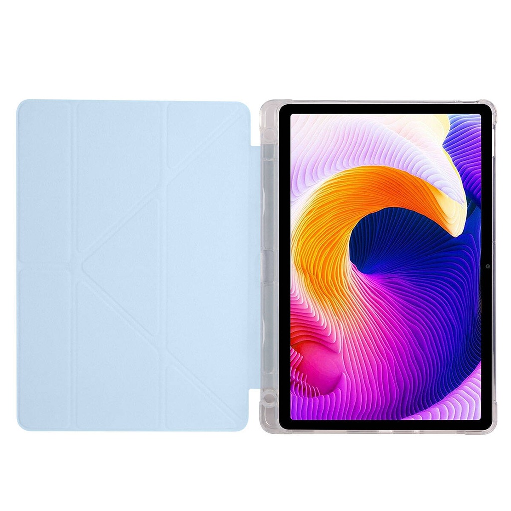 Xiaomi Redmi Pad SE Uyumlu Kılıf Zore Tri Folding Kalem Bölmeli Standlı Kılıf - 8