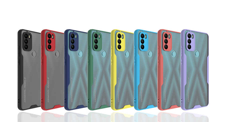 General Mobile 21 Plus Uyumlu Kılıf Zore Parfe Kapak - 1