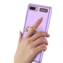Samsung Galaxy Z Flip Uyumlu Kılıf Zore Flip Ring Kıpta Kapak - 4