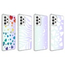 Samsung Galaxy A72 Uyumlu Kılıf Zore M-Blue Desenli Kapak - 1