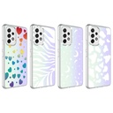 Samsung Galaxy A73 Uyumlu Kılıf Zore M-Blue Desenli Kapak - 1