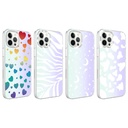 Apple iPhone 12 Pro Max Uyumlu Kılıf Zore M-Blue Desenli Kapak - 1