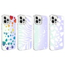 Apple iPhone 13 Pro Max Uyumlu Kılıf Zore M-Blue Desenli Kapak - 1