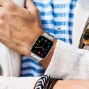 ​​​Apple Watch 7 45mm Uyumlu KRD-63 Metal Kordon - 13