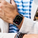 ​​​Apple Watch 7 45mm Uyumlu KRD-63 Metal Kordon - 15