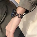 ​​​Apple Watch 7 41mm Uyumlu KRD-56 Metal Kordon - 8