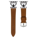 ​​​Apple Watch 7 45mm Uyumlu KRD-53 Deri Kordon - 13