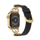 ​​​Apple Watch 7 45mm Uyumlu KRD-53 Deri Kordon - 16