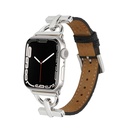​​​Apple Watch 7 45mm Uyumlu KRD-53 Deri Kordon - 21