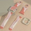 Apple Watch 7 45mm Uyumlu KRD-62 Silikon Kordon - 4