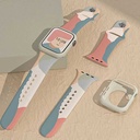 Apple Watch 7 45mm Uyumlu KRD-62 Silikon Kordon - 6