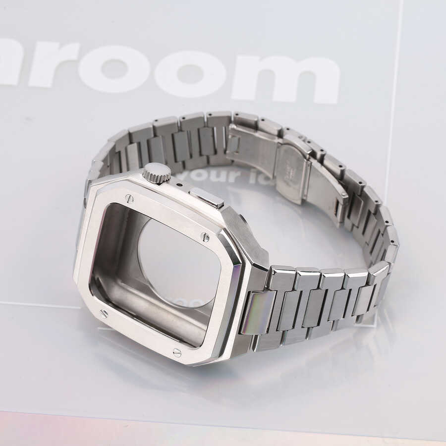 Apple Watch 7 45mm Uyumlu Zore KRD-64 Metal Kordon - 2