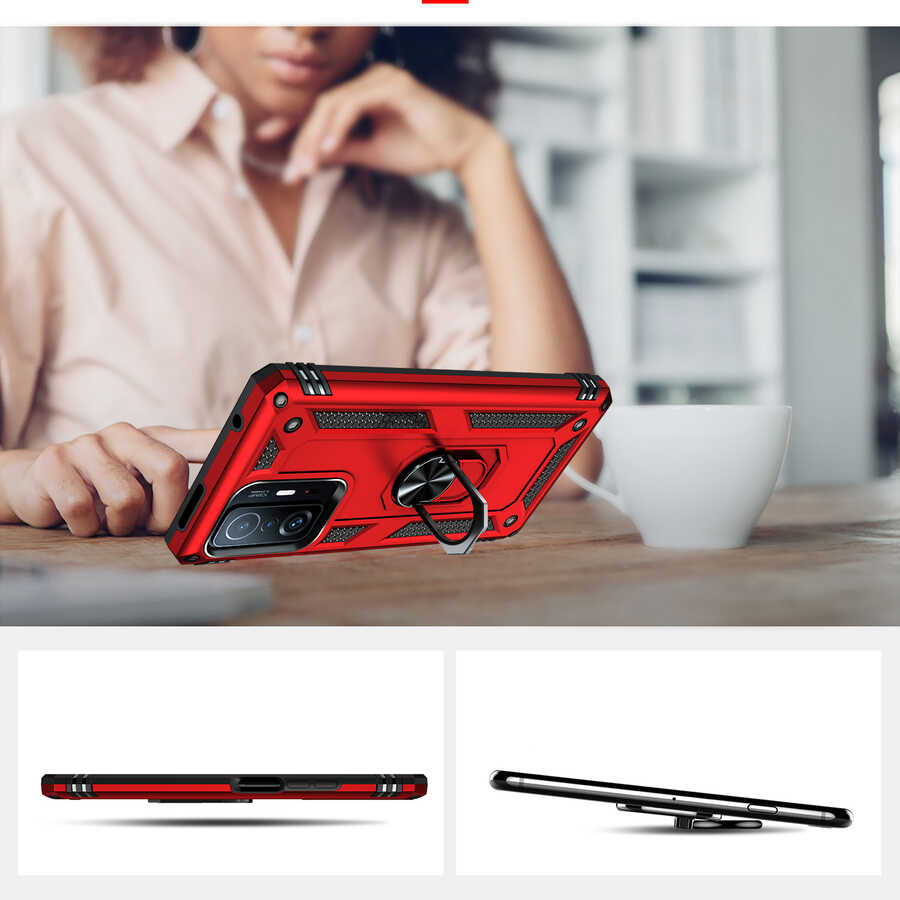 Xiaomi Mi 11T 5G Uyumlu Kılıf Zore Vega Kapak - 6