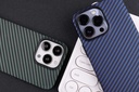 Apple iPhone 12 Pro Max Uyumlu Kılıf Karbon Fiber Tasarımlı Zore Karbono Kapak - 3