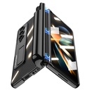 Samsung Galaxy Z Fold 4 Uyumlu Kılıf Zore Kıpta Standlı Kalem Bölmeli Kapak - 2