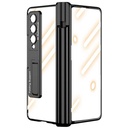 Samsung Galaxy Z Fold 4 Uyumlu Kılıf Zore Kıpta Standlı Kalem Bölmeli Kapak - 7