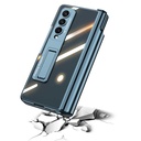 Samsung Galaxy Z Fold 4 Uyumlu Kılıf Zore Kıpta Standlı Kalem Bölmeli Kapak - 10