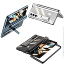 Samsung Galaxy Z Fold 4 Uyumlu Kılıf Zore Kıpta Standlı Kalem Bölmeli Kapak - 11