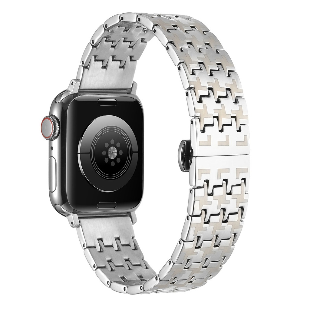 Apple Watch 7 45mm Uyumlu Zore KRD-86 Metal Kordon - 4