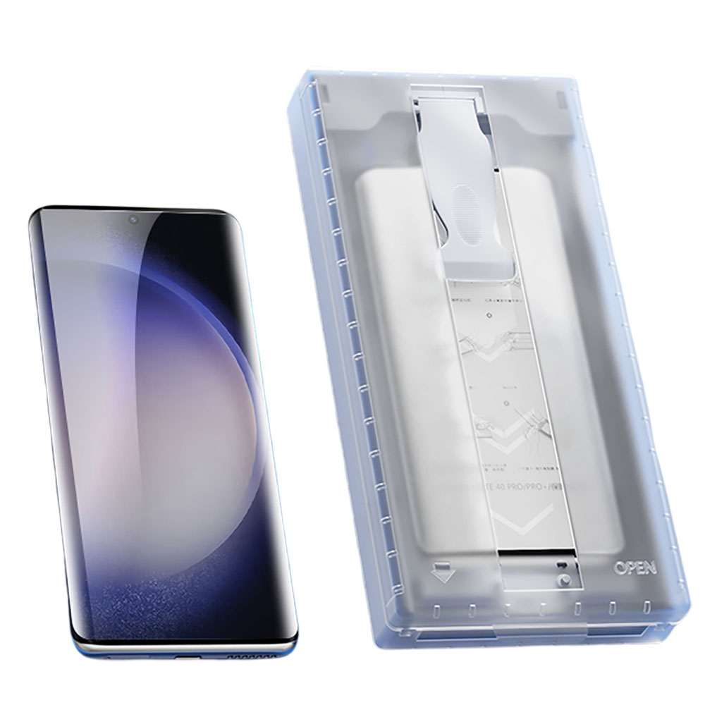 Samsung Galaxy S24 Ultra Uyumlu Zore Kolay Uygulama Aparatlı Easy Body Ekran Koruyucu