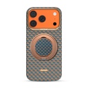 Apple iPhone 17 Pro Uyumlu Kılıf Raptic 2in1 Bundle Kit Aramid Skin Destiny Serisi Stand ve Kapak