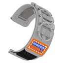 Huawei Honor Magic 2 46mm Uyumlu Zore KRD-112 22mm Orbital Örgülü Halat Tasarımlı Naylon Kumaş Hasır Kordon