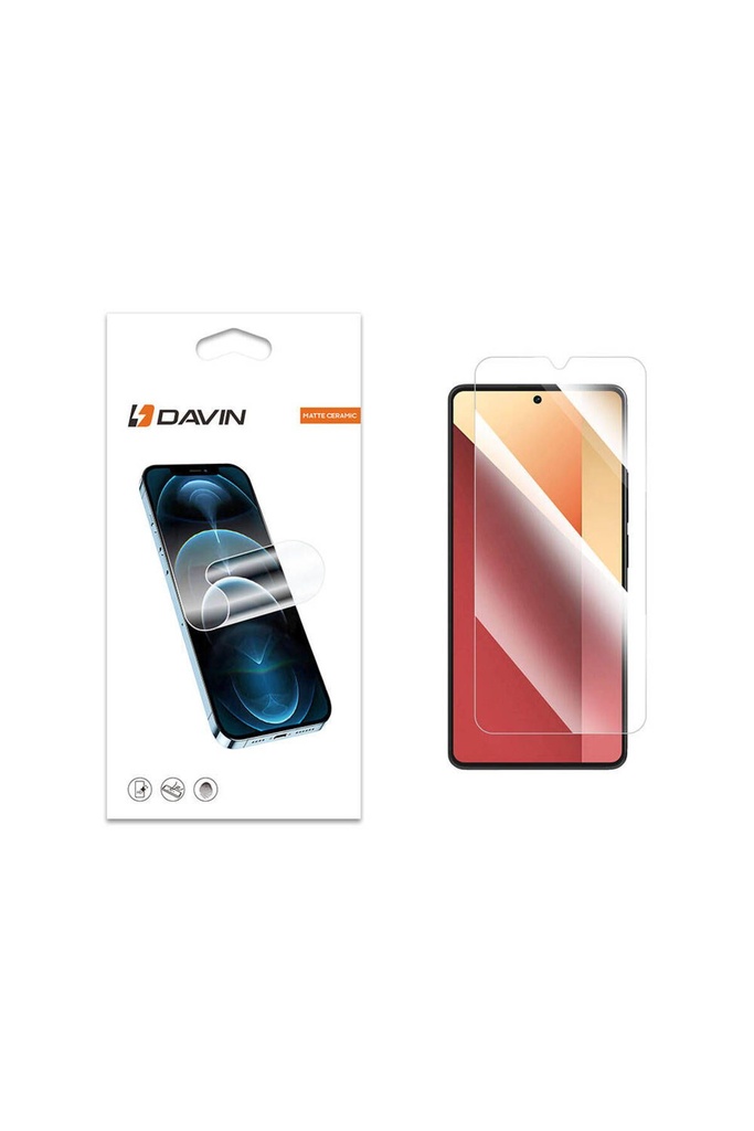 Xiaomi Redmi Note 13 Pro 5G Uyumlu Ekran Filmi Davin Mat Seramik Ekran Koruyucu