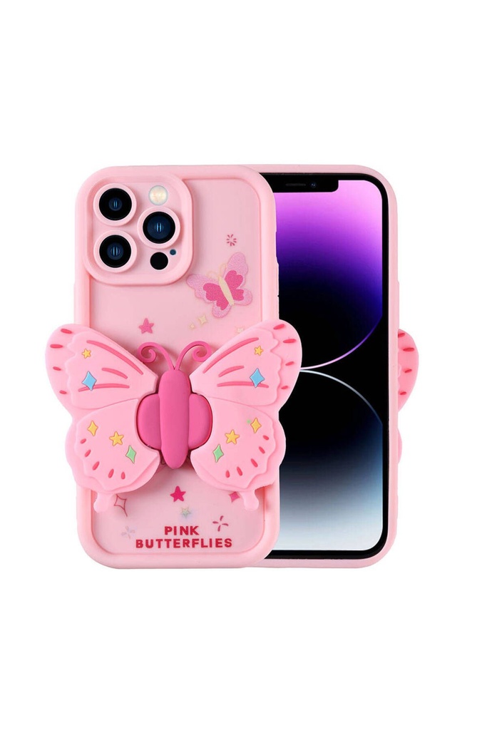 Apple iPhone 14 Pro Max Uyumlu Kılıf Kamera Korumalı Figür Tasarımlı Zore Kapya Kapak