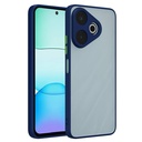 Xiaomi Redmi 13 4G Uyumlu Kılıf Sert Silikon Kamera Korumalı Zore Hux Kapak
