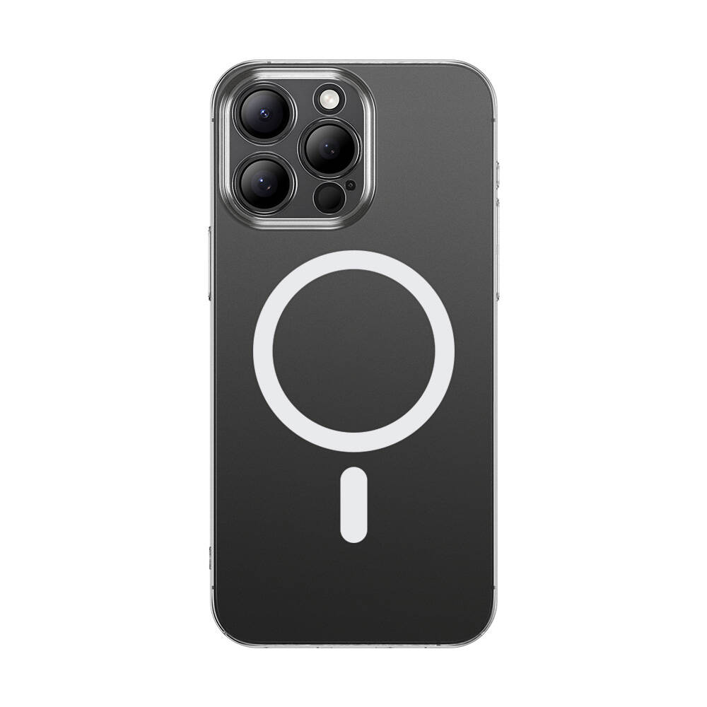 Apple iPhone 14 Pro Uyumlu Kılıf M-safe Şarj Özellikli Toz Önleyici Zore Helo Kapak