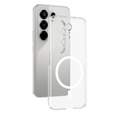 Tecno Camon 50 Ultra Uyumlu Zore London M-Safe Şeffaf Sert PC Kılıf