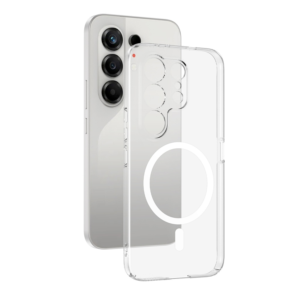 Tecno Camon 50 Uyumlu Zore London M-Safe Şeffaf Sert PC Kılıf