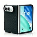 Apple iPhone Duo Uyumlu Zore Noxi M-Safe PU Karbon Desenli Kılıf