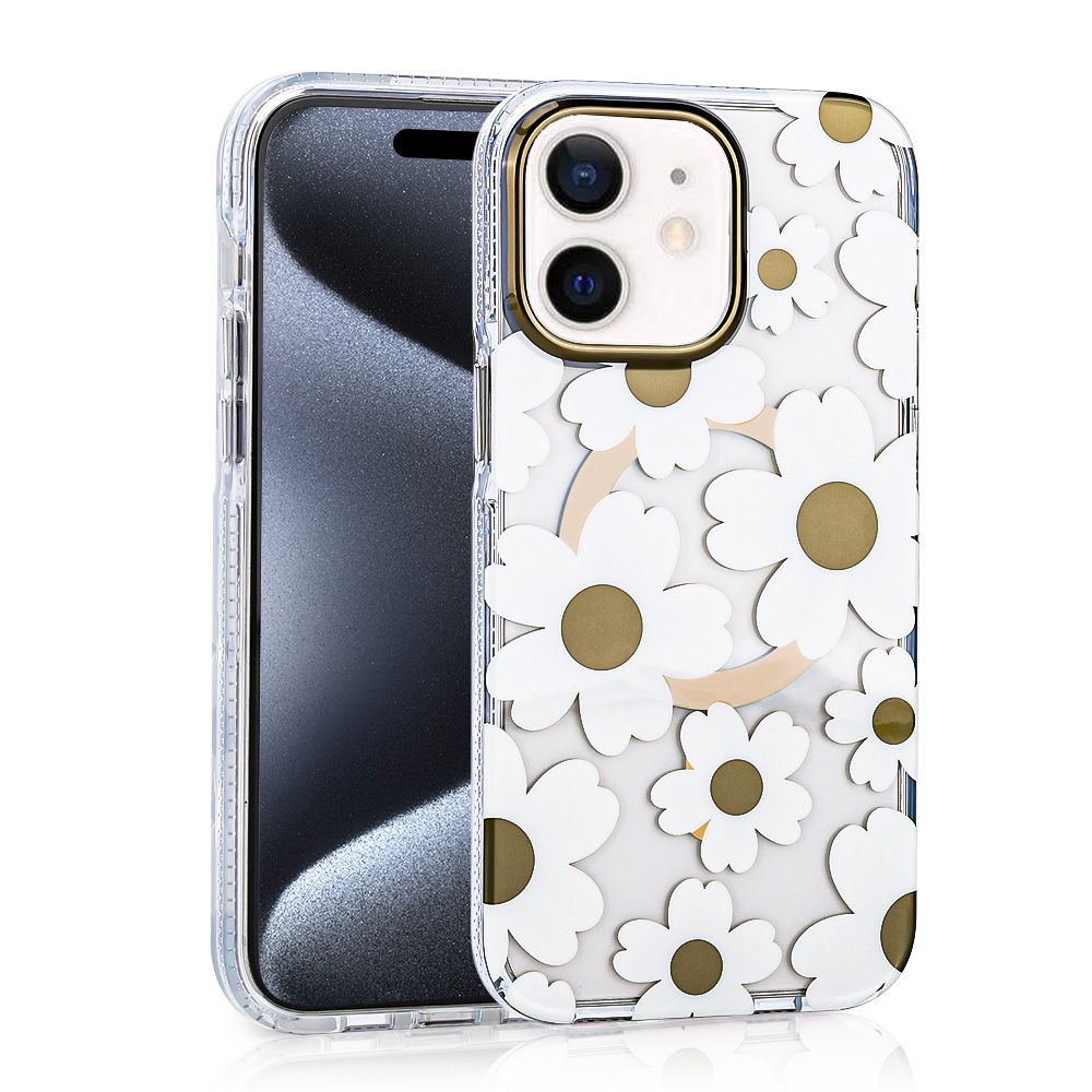 Apple iPhone 12 Uyumlu Kılıf M-safe Şarj Özellikli Zore Papat Kapak