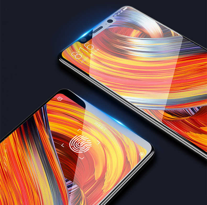 Xiaomi Mi 8 SE Uyumlu Zore Kenarları Kırılmaya Dayanıklı Cam Ekran Koruyucu