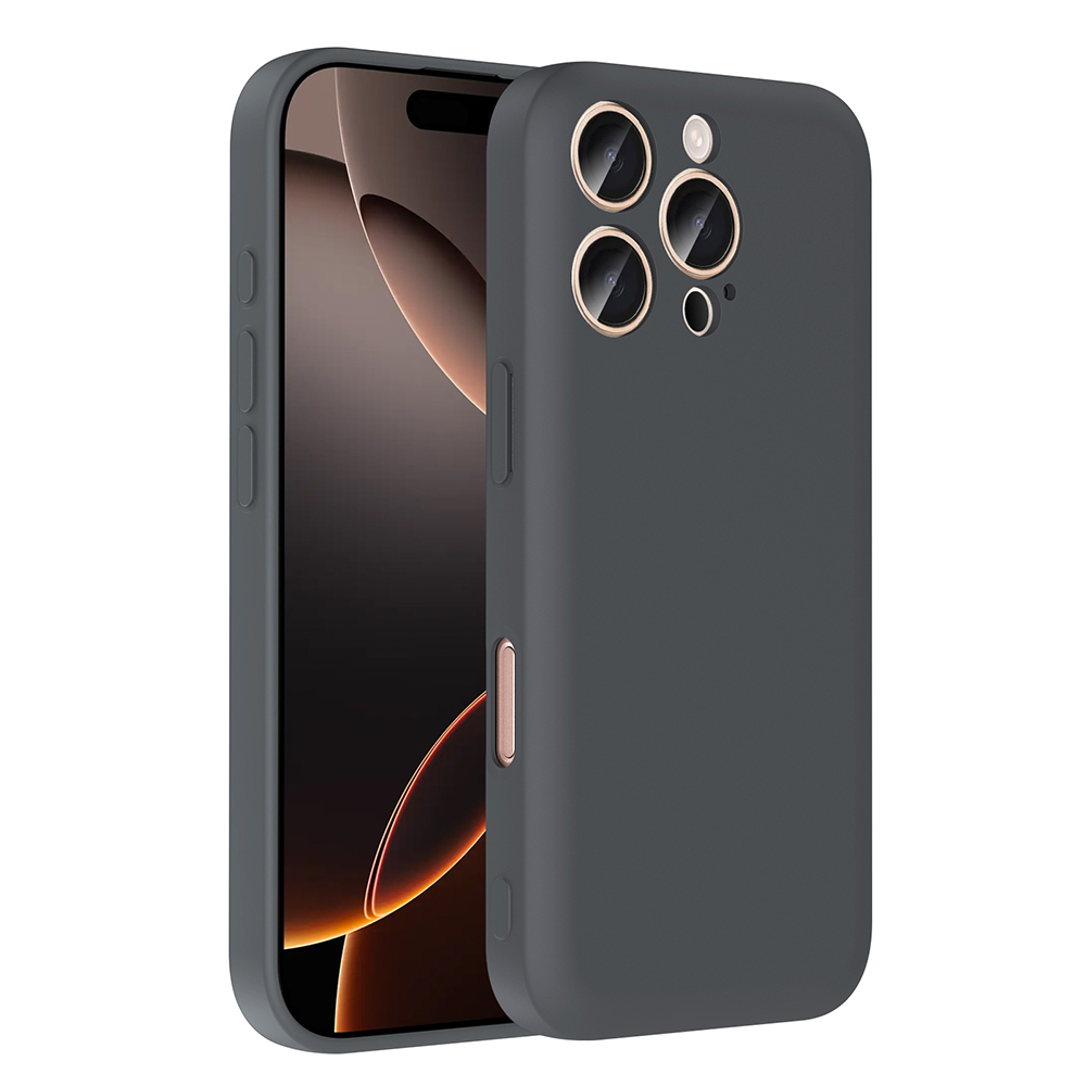 Apple iPhone 16 Pro Uyumlu Kılıf Kamera Korumalı Kartlık Hazneli Zore Vitra Kapak