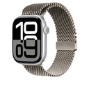Apple Watch 10 46mm Uyumlu Zore KRD-100 Titanyum Hasır Kordon