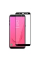 Samsung Galaxy J8 Uyumlu Zore Kenarları Kırılmaya Dayanıklı Cam Ekran Koruyucu