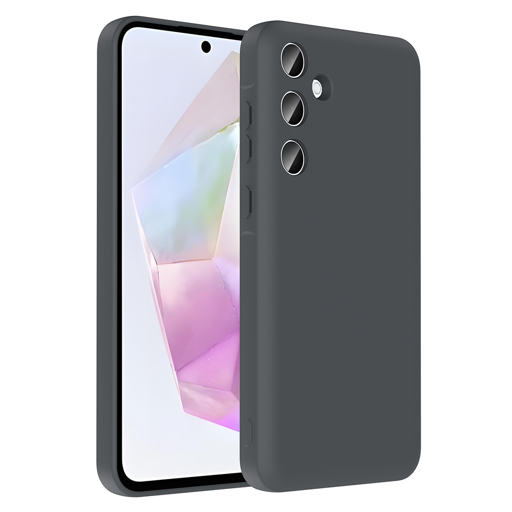 Samsung Galaxy A56 Uyumlu Kılıf Kamera Korumalı Kartlık Hazneli Zore Vitra Kapak