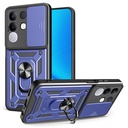 Vivo Y29 4G Uyumlu Kılıf Magnetik Standlı Kamera Korumalı Zore Sürgülü Vega Kapak