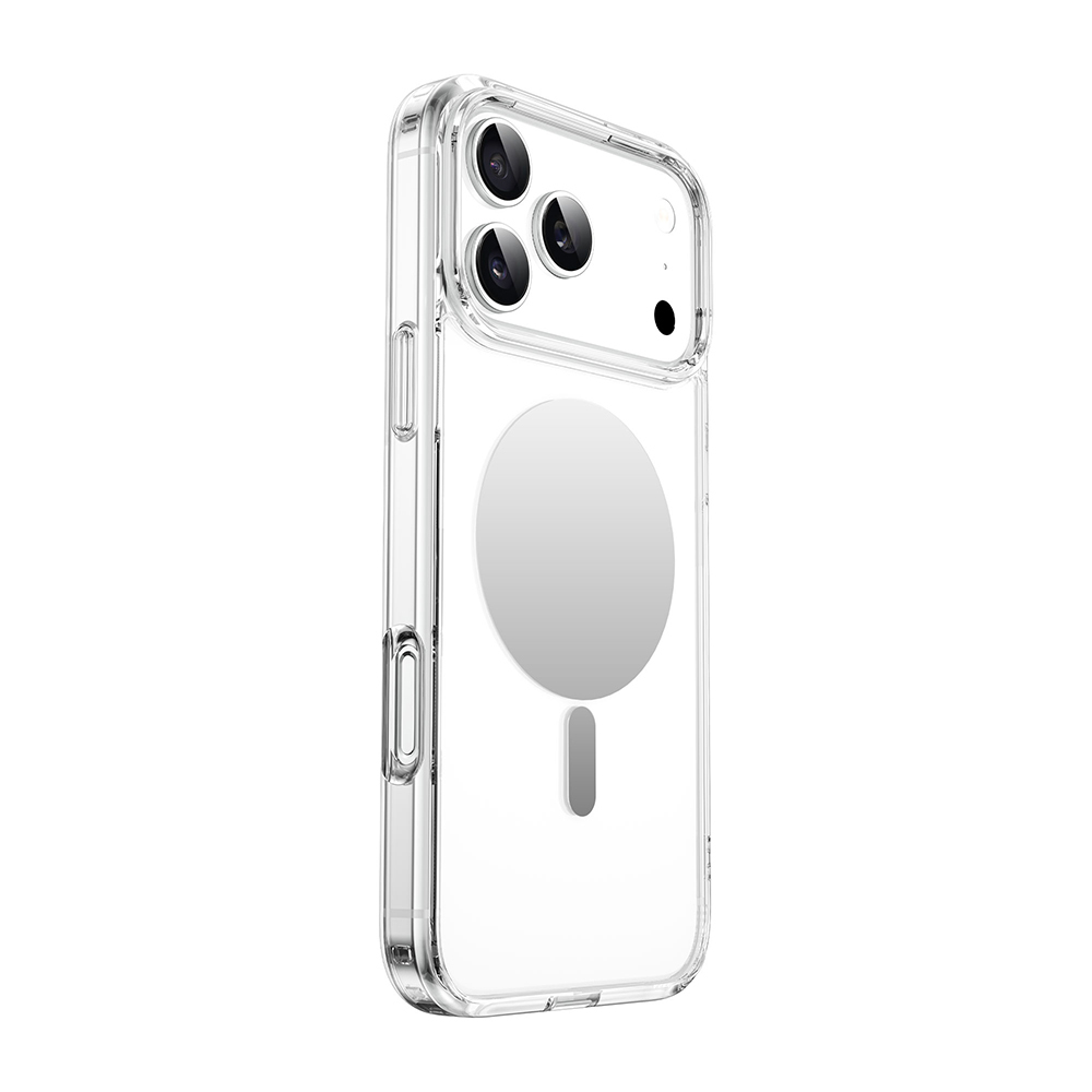 Apple iPhone 17 Pro Max Uyumlu Kılıf M-safe Şarj Özellikli Wiwu MCC-701 Aynalı Pro Serisi Sert PC Kapak