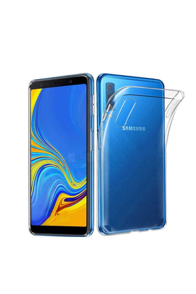 Samsung Galaxy A7 2018 Uyumlu Kılıf Zore Süper Silikon Kapak