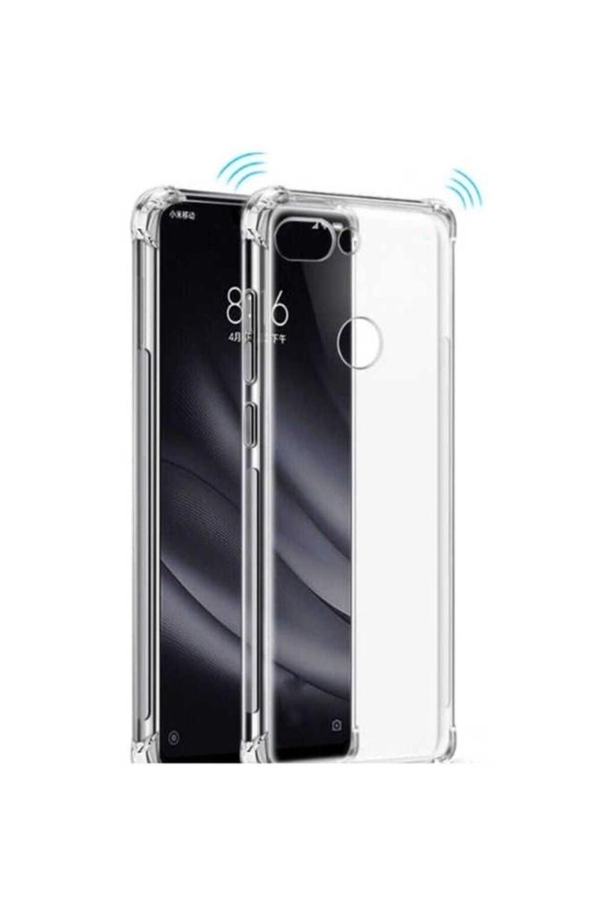 Xiaomi Mi 8 Lite Uyumlu Kılıf Zore Nitro Anti Shock Silikon